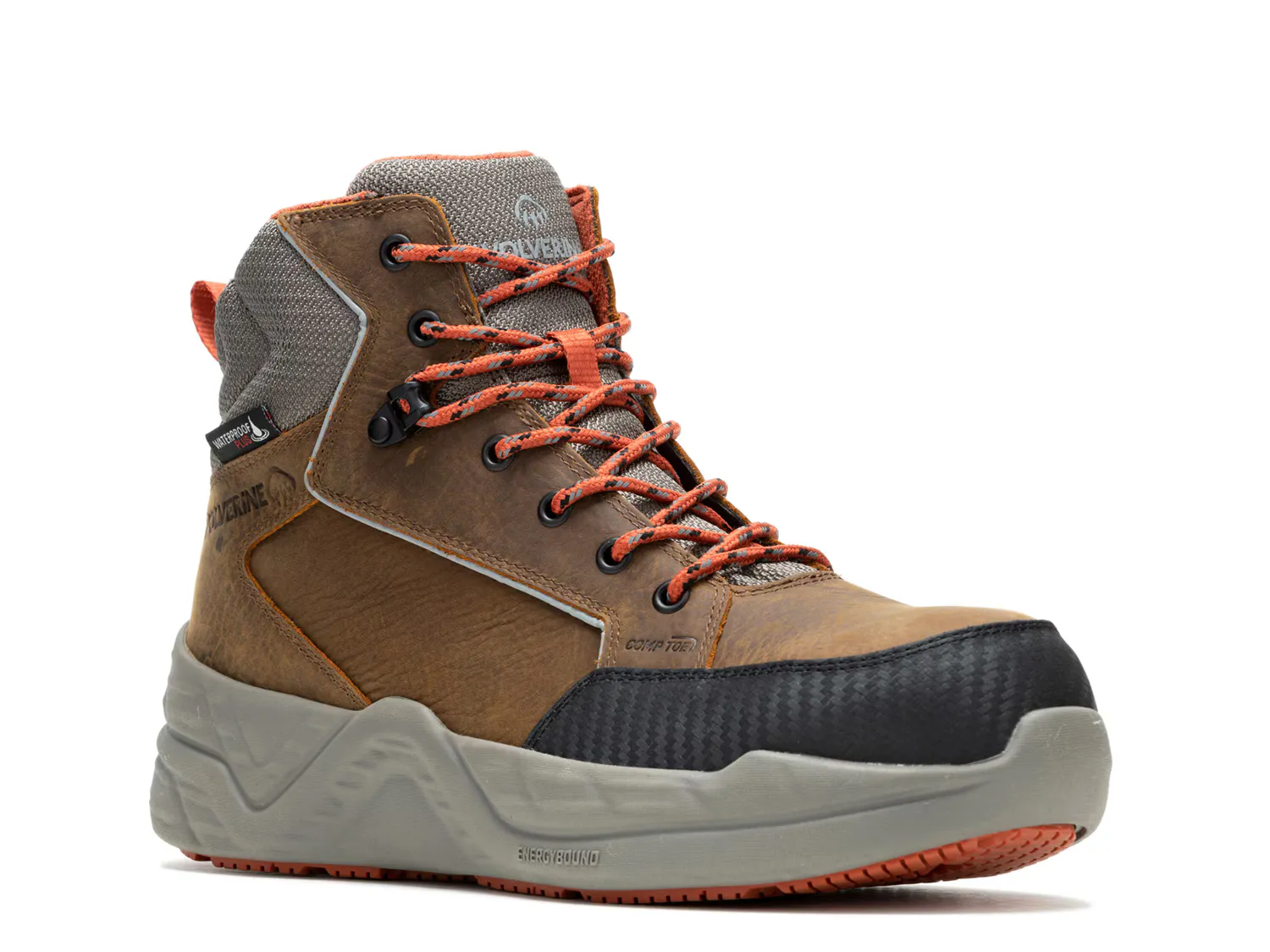 

Сапоги Proshift Mid LX EB Work Boot Wolverine, темно-коричневый