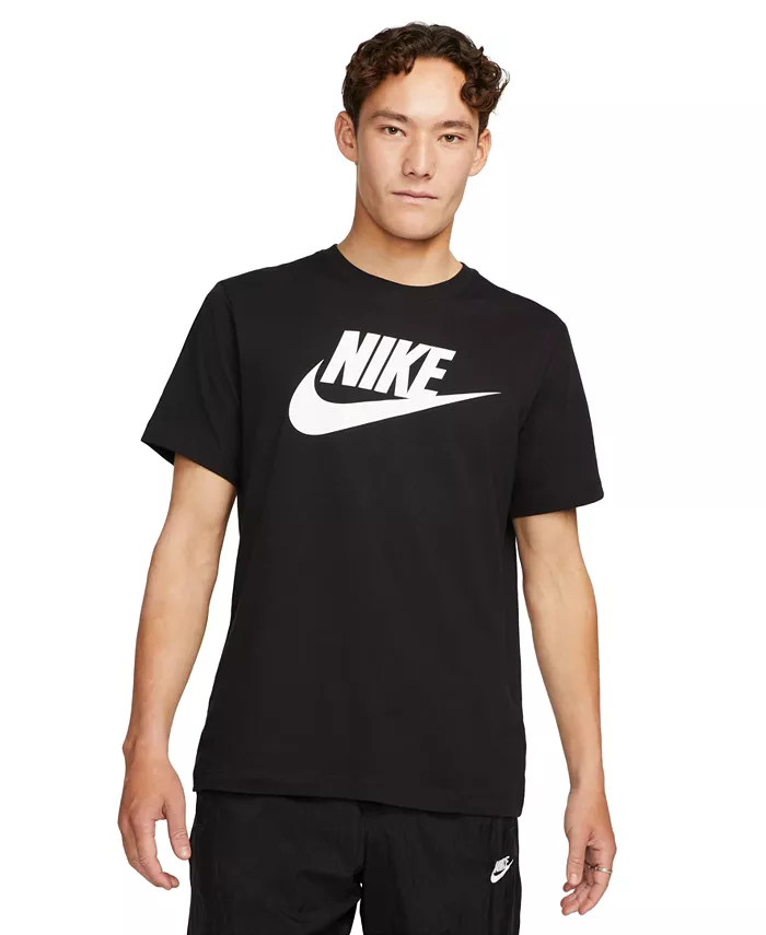 

Мужская футболка с логотипом для спорта Nike, белый