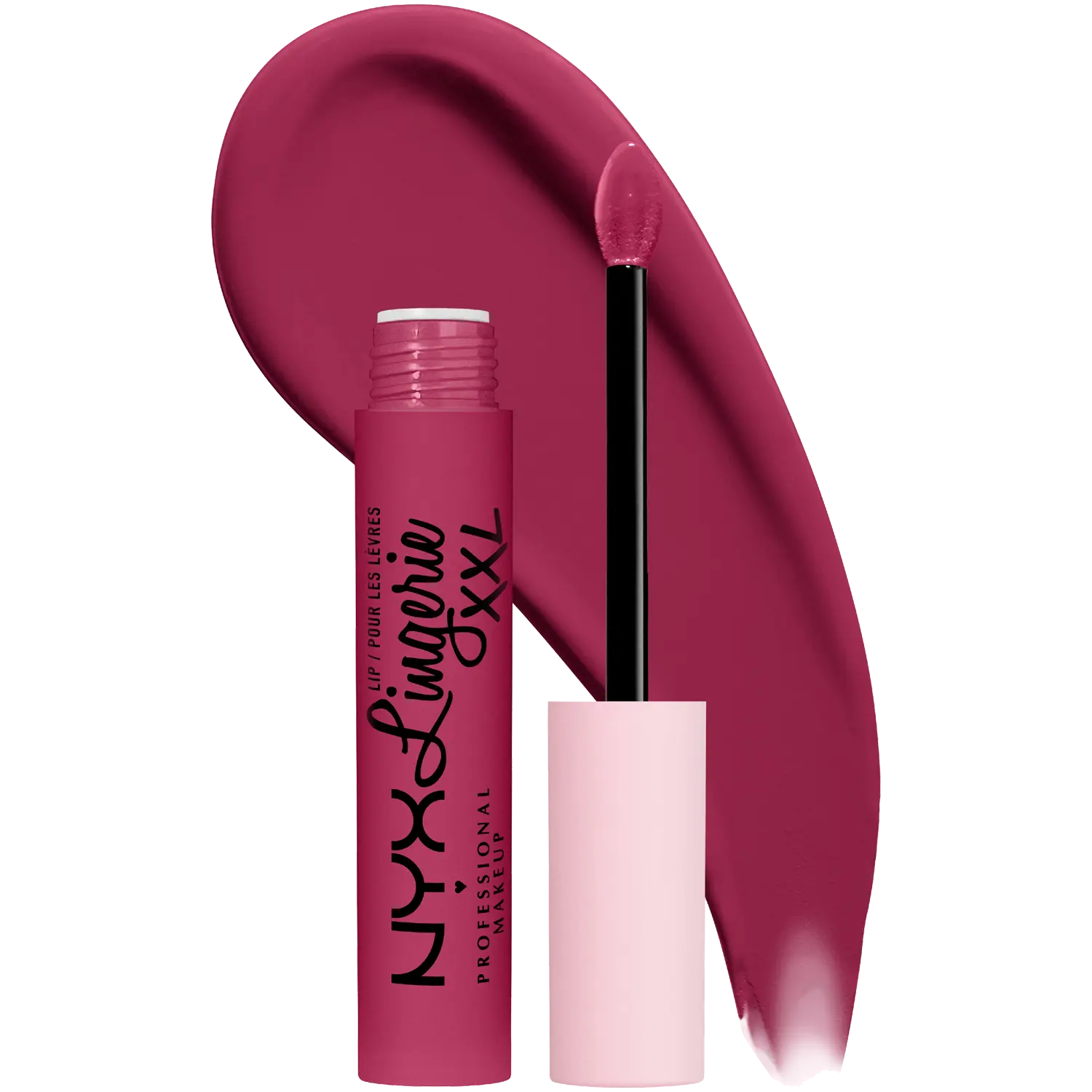Губная помада «оставайся сочной» Nyx Professional Makeup Lingerie Xxl, 4 мл — фото 2
