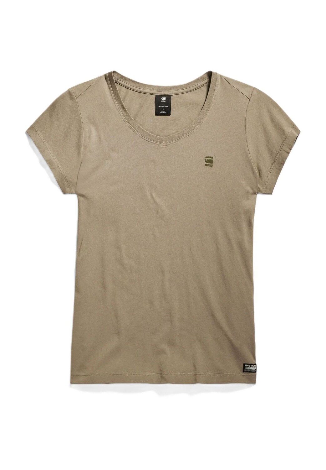 

Женская футболка с V-образным вырезом G-STAR RAW, цвет 2199 Shamrock