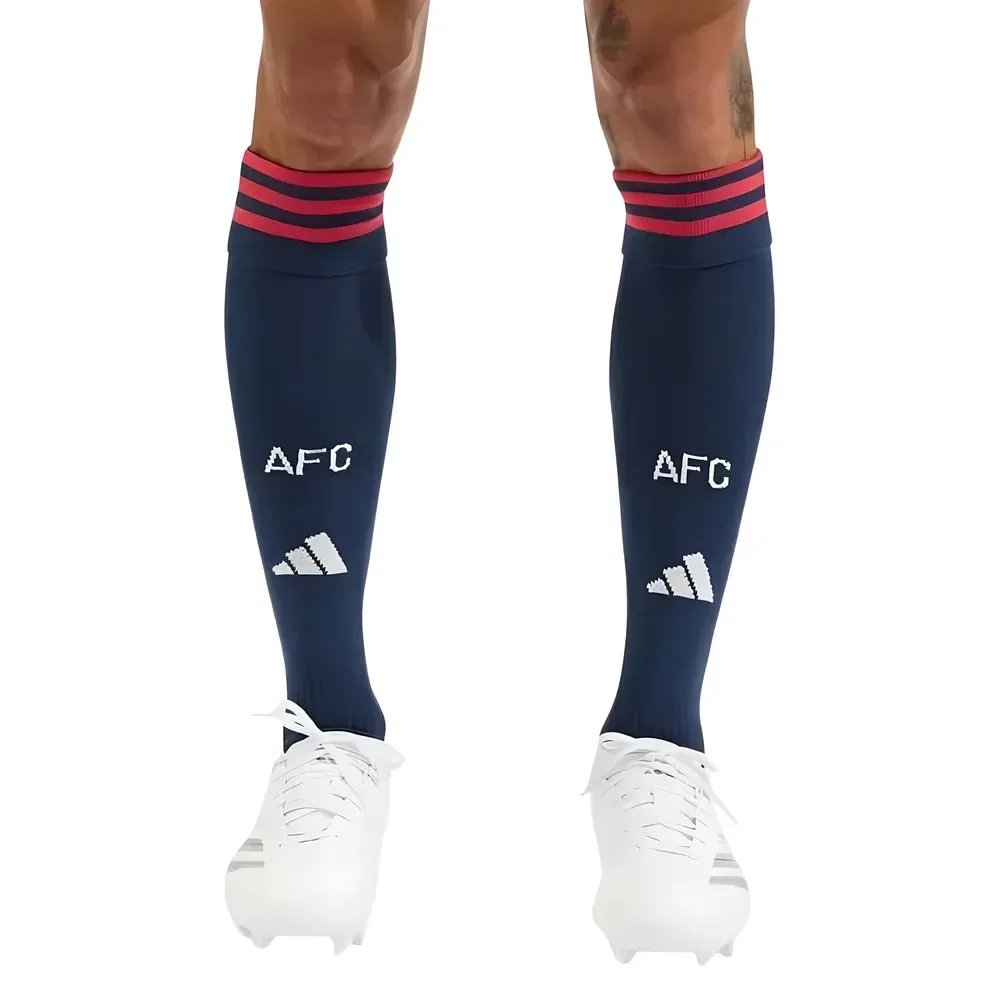 Футбольные носки Arsenal Away 2025-2026 Adidas Arsenal Fc, темно-синий