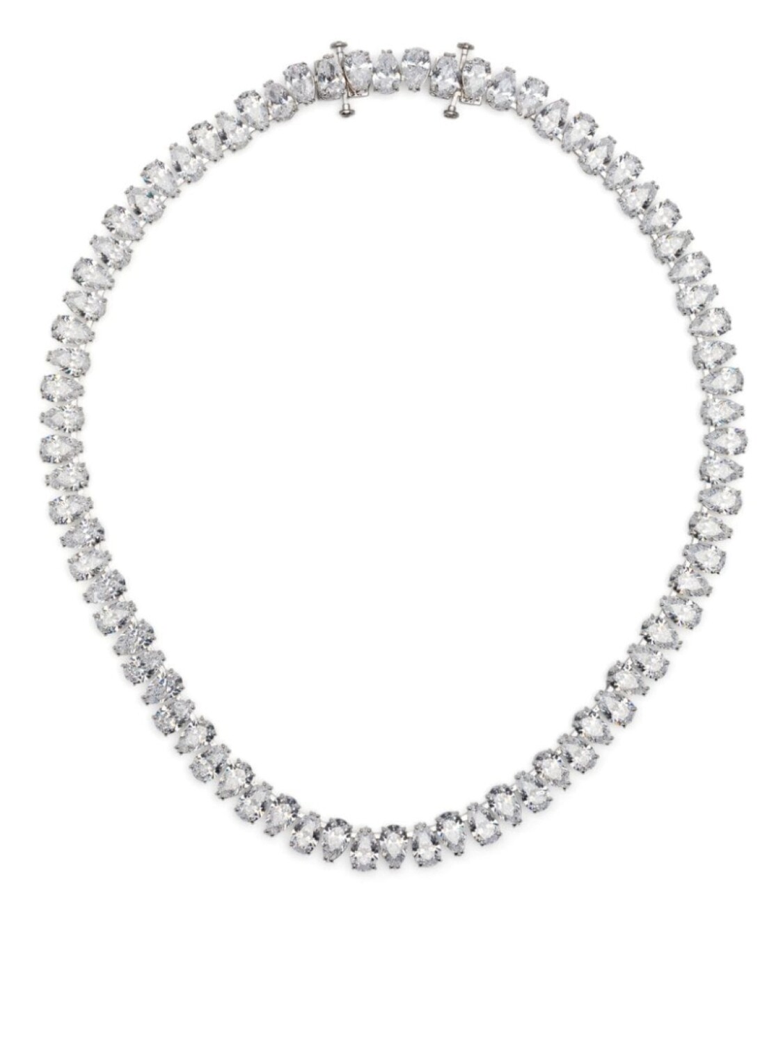 

Колье Matrix Swarovski, серебряный