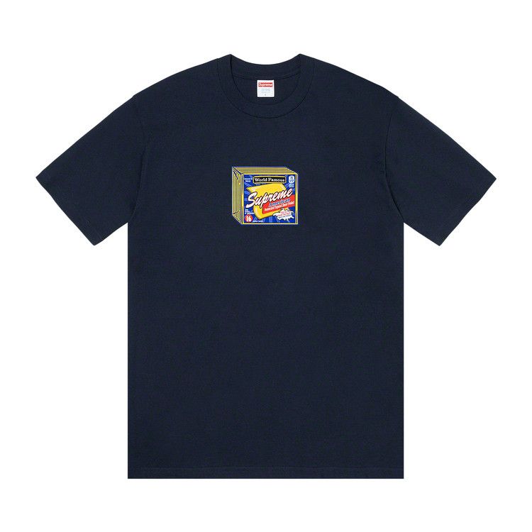 

Футболка Supreme Cheese Tee, Navy