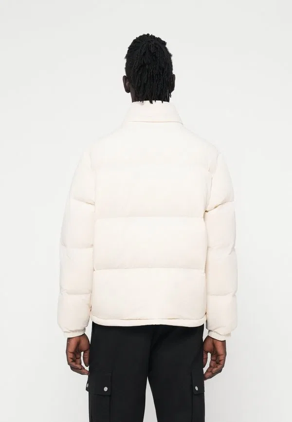 Пуховая куртка Lacoste, Off White — фото 3
