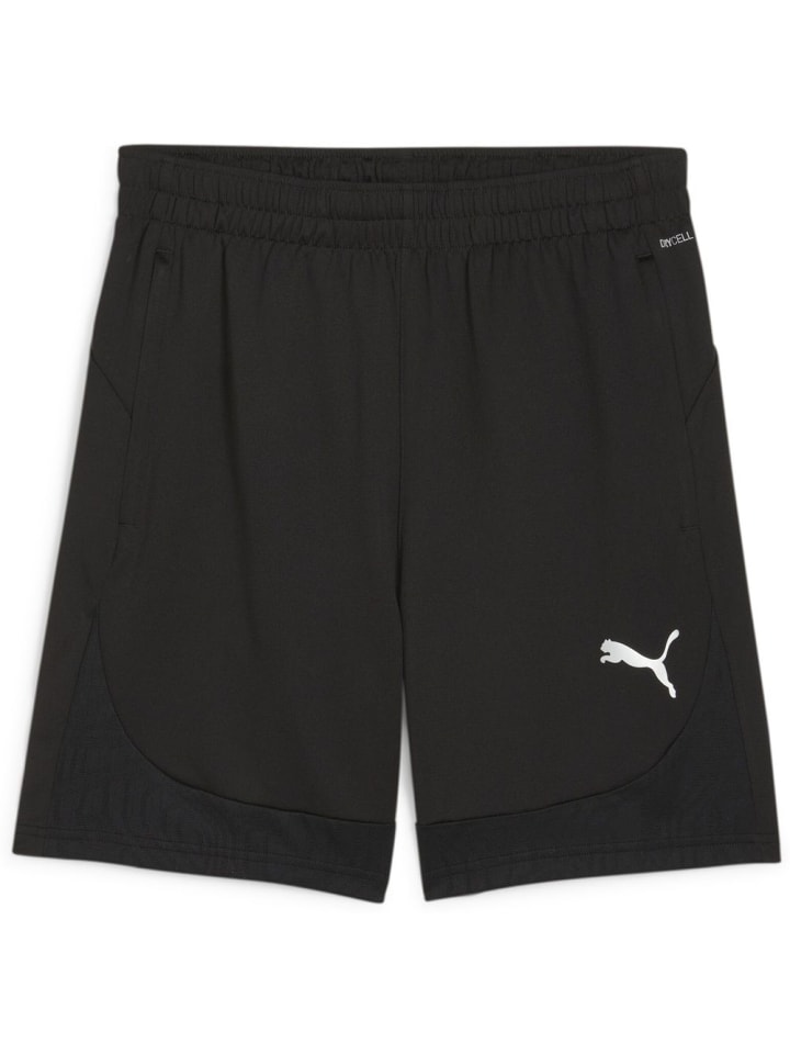 

Puma Спортивные брюки "TeamFinal Training Shorts" черного цвета