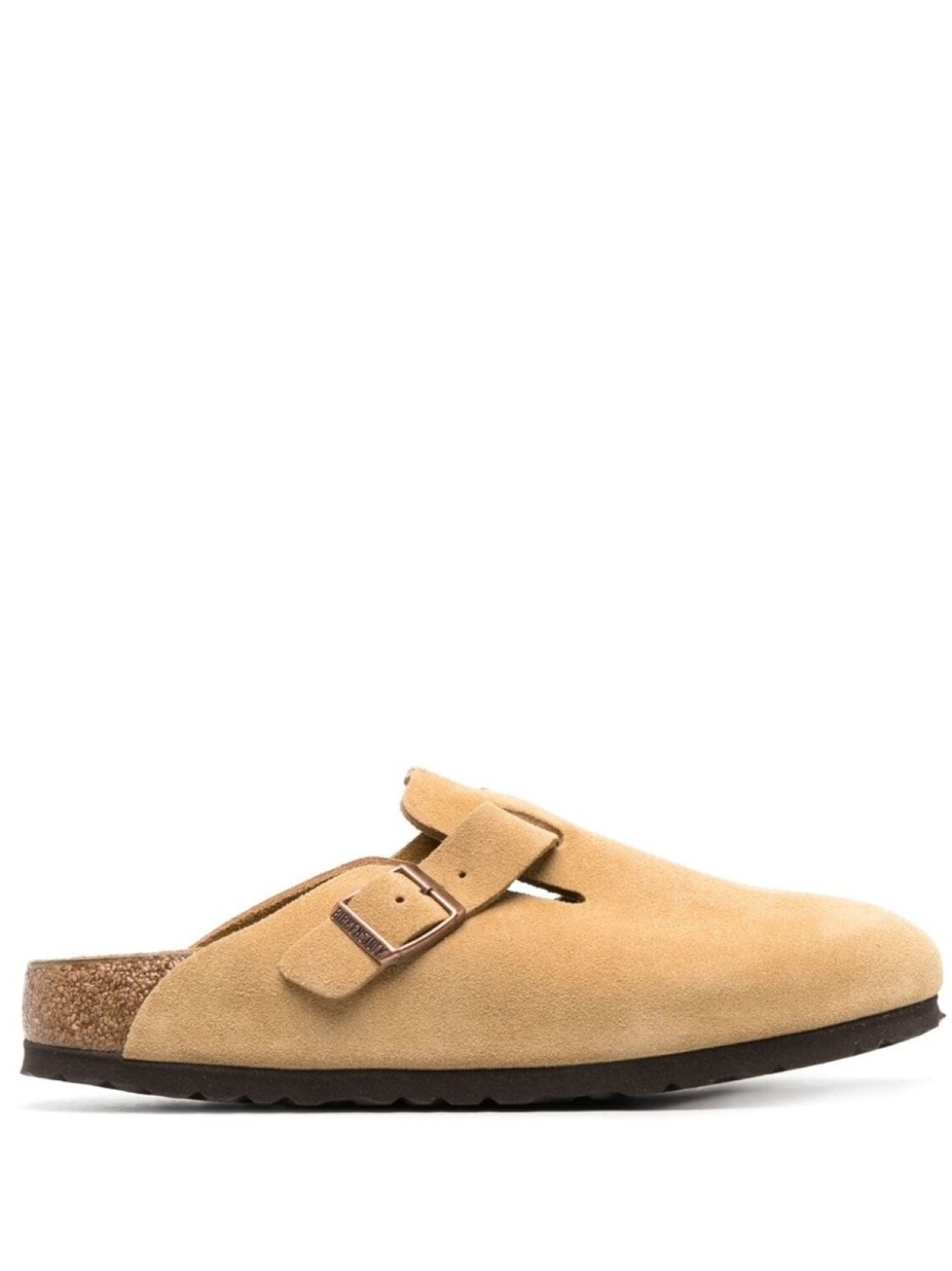 

Birkenstock сандалии Boston с пряжками, нейтральный цвет