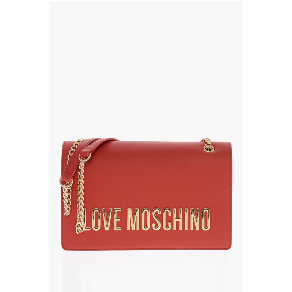 

Красная полиэтиленовая сумка через плечо Moschino, Red