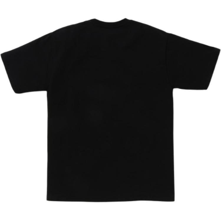 Футболка Bape Abc Camo College Tee SS25 A Bathing Ape, белый синий — фото 4