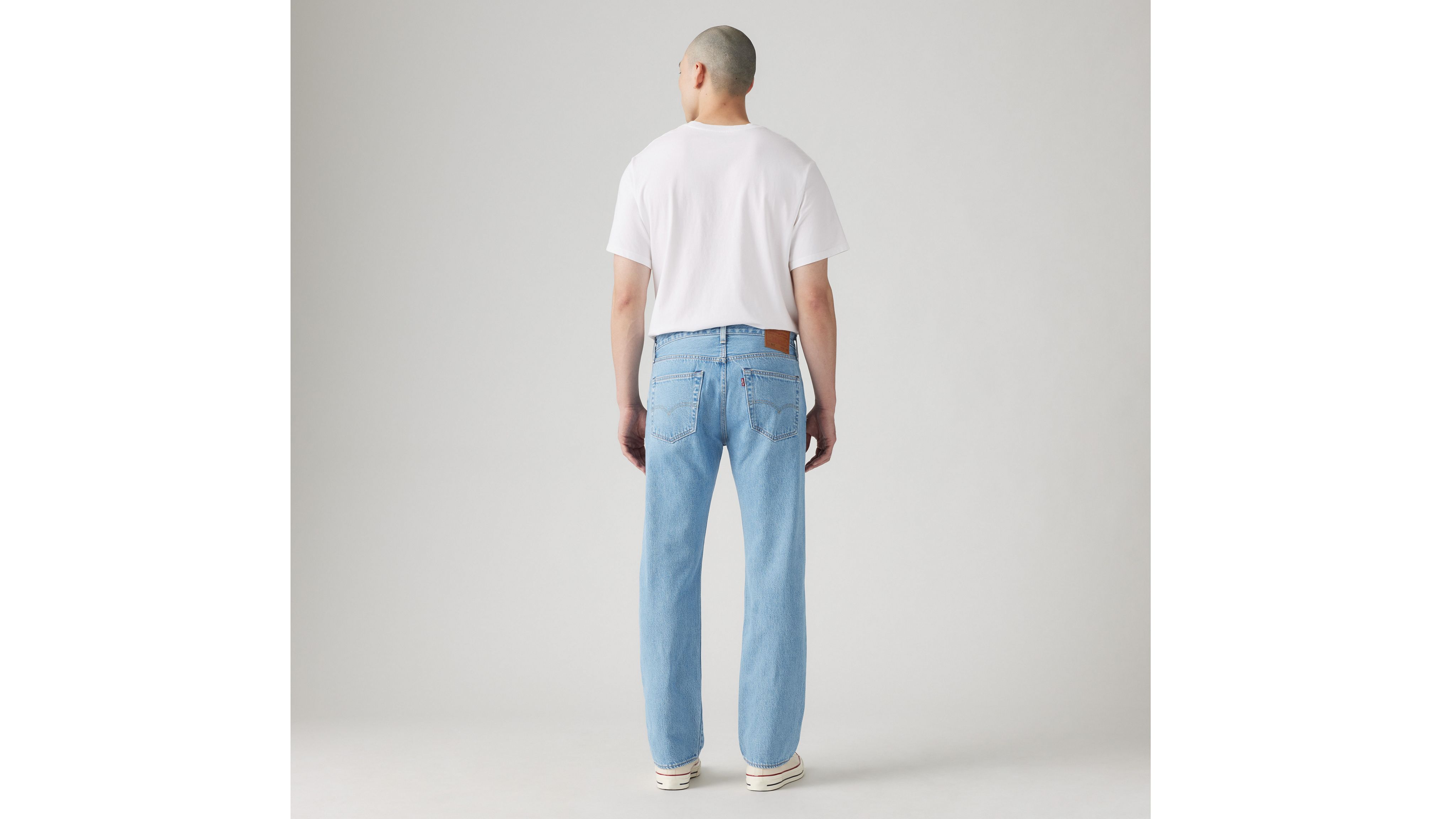 Мужские джинсы 501 Original Fit Levi's, Ferry Building Blue - Light Wash — фото 3