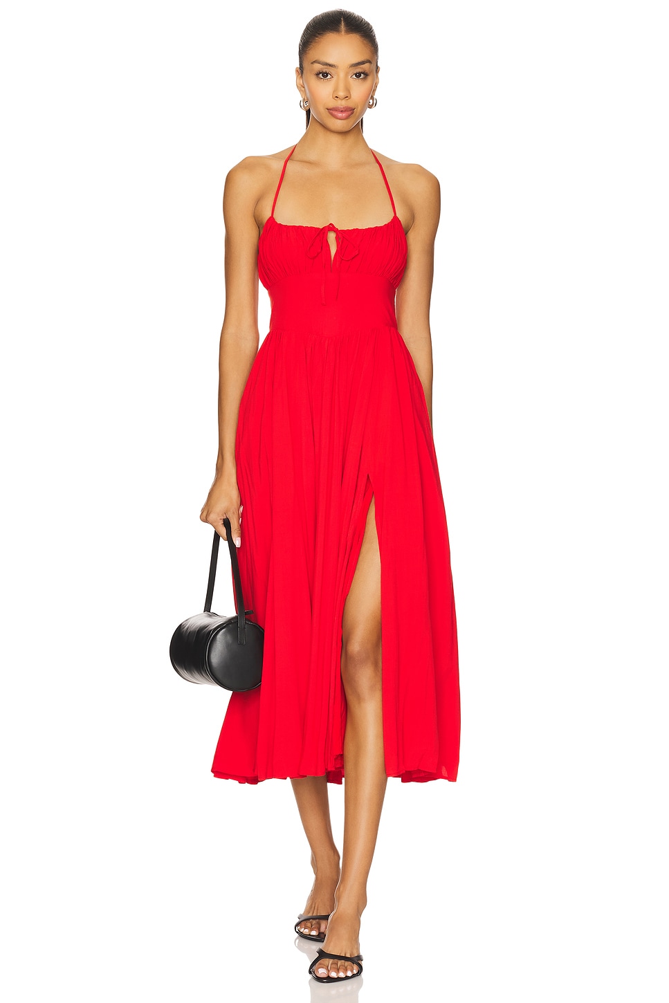 

Летнее миди-платье Majorelle, cherry red