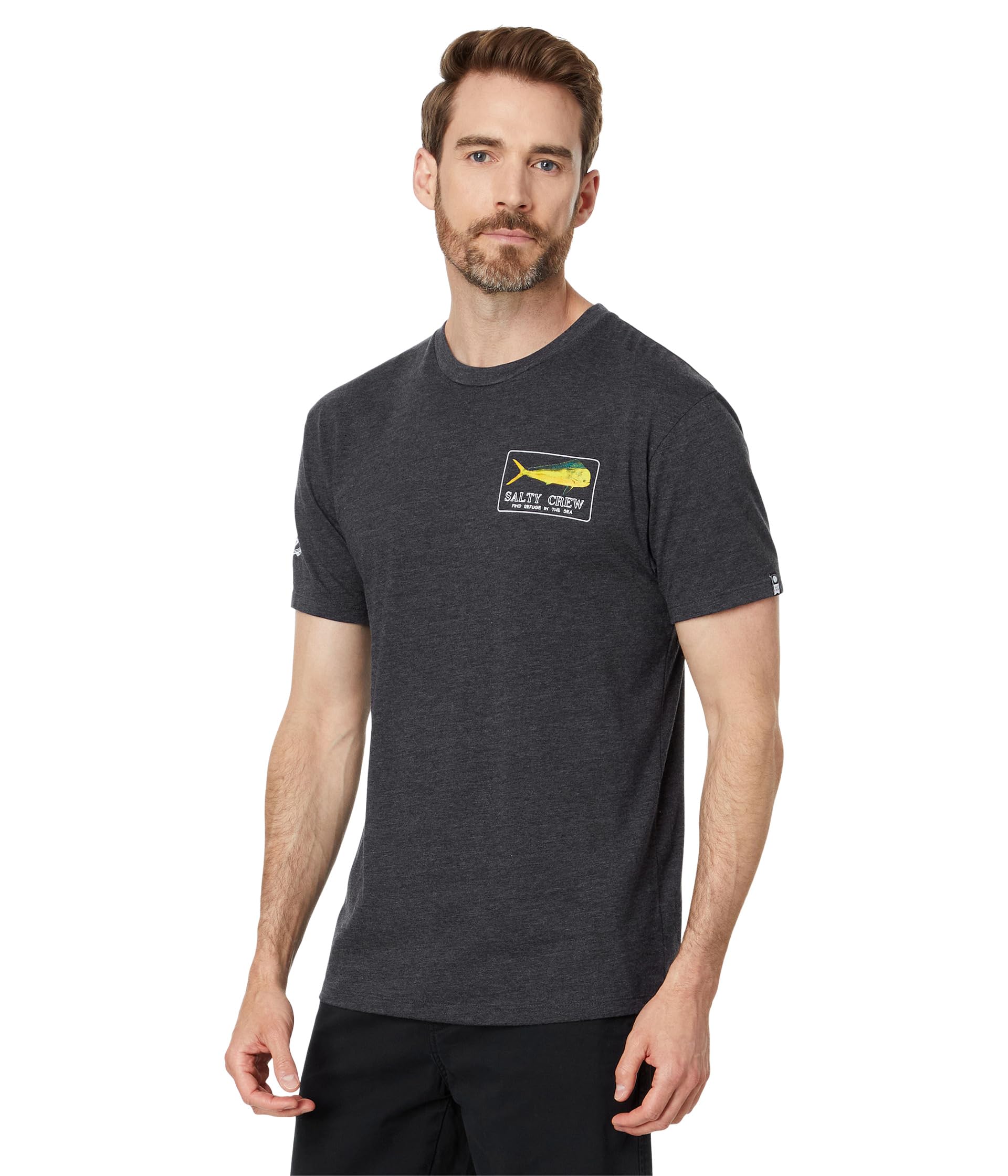 

Футболка Salty Crew Golden Mahi Premium Short Sleeve Tee, Charcoal Heather