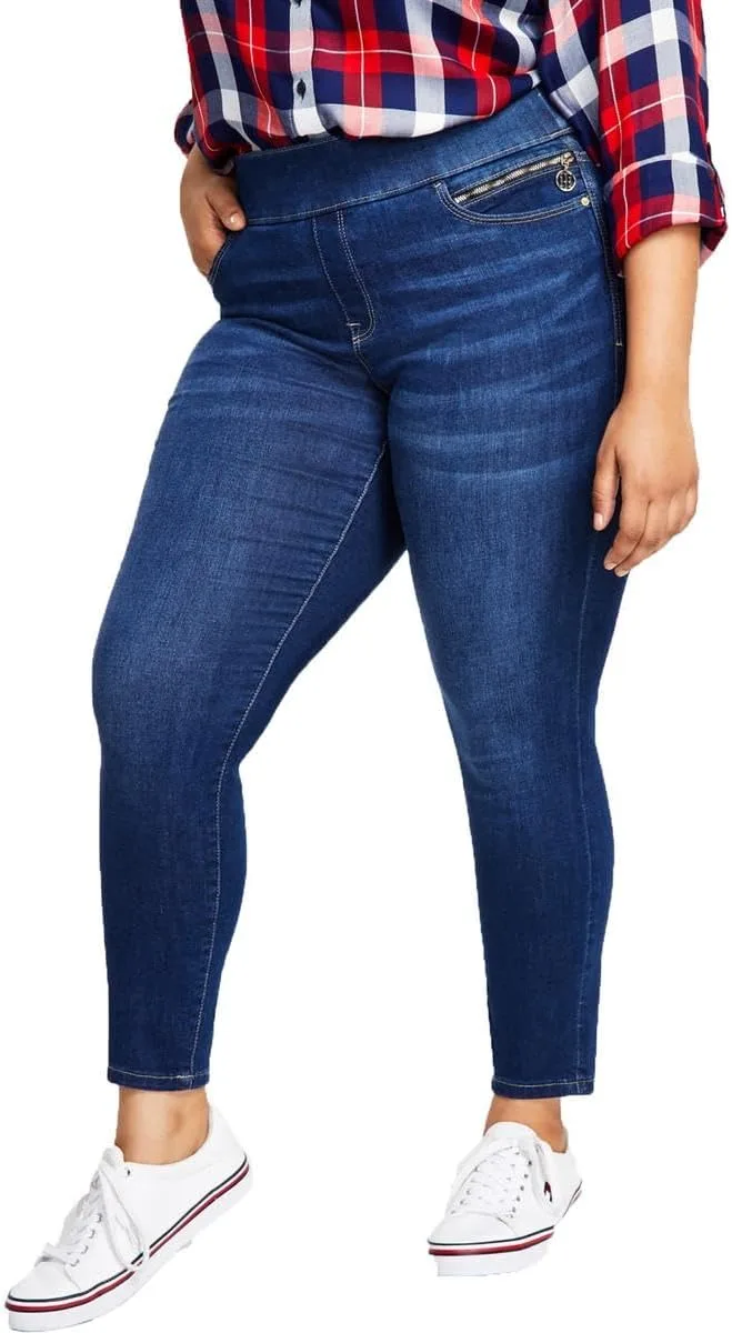 Tommy Hilfiger Женские джинсы скинни Gramercy (Standard и Plus), Rem Wash