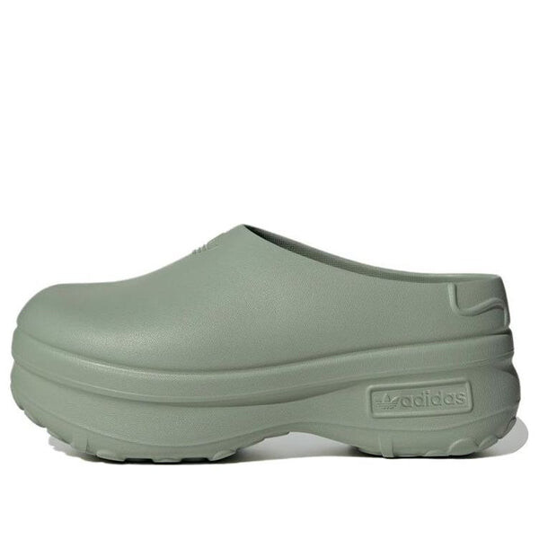 Сандалии оригиналы adifom stan smith мюли туфли Adidas, зеленый