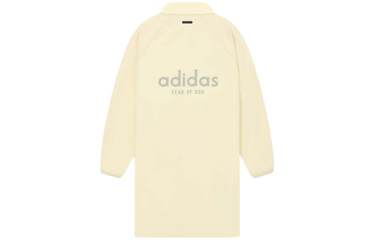 

Пальто Adidas Cobranded Paragraph Унисекс Светло-Желтого цвета Fear Of God Athletics