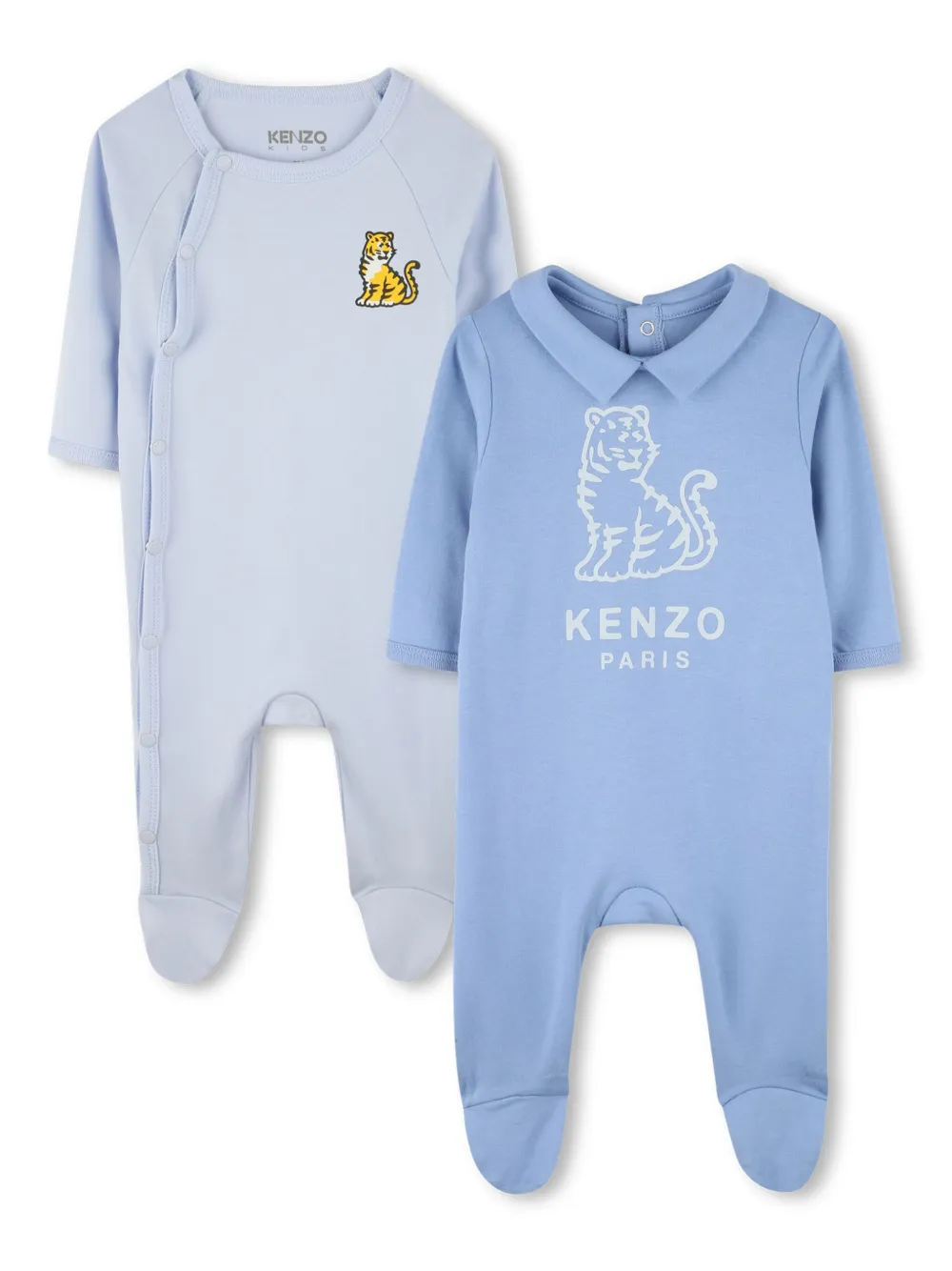 

Пижама с принтом Kenzo Kids, синий