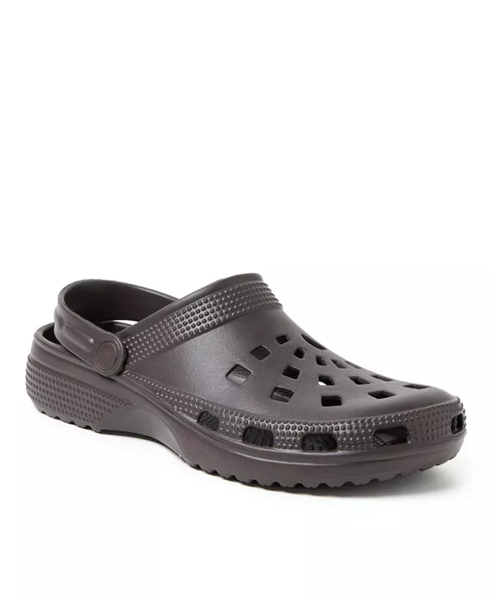 

Мужские экологичные клоги EcoCozy Sustainable Clog Dearfoams, коричневый