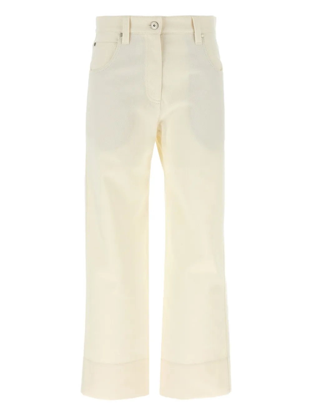 

Укороченные джинсы Monile Brunello Cucinelli, нейтральный