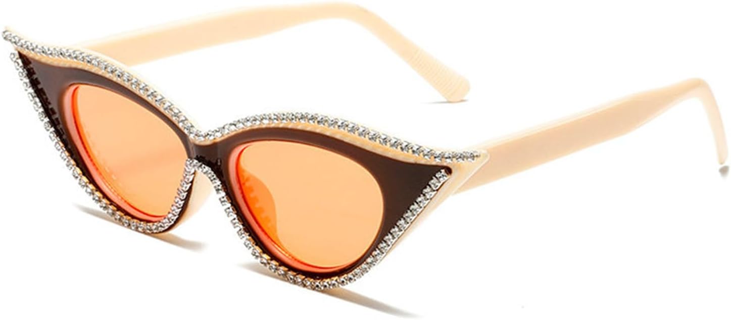 

Солнцезащитные очки Helena с кристаллами, черные и синие, для женщин, ретро, ​​«кошачий глаз», с кристальной бриллиантовой оправой, для костюмированных вечеринок, защита от ультрафиолета UV400, C6