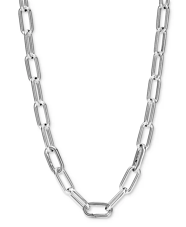 

Ожерелье из стерлингового серебра со средними звеньями Pandora, silver