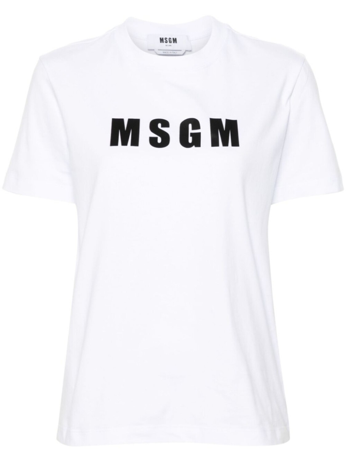 

MSGM футболка из хлопка с логотипом, белый