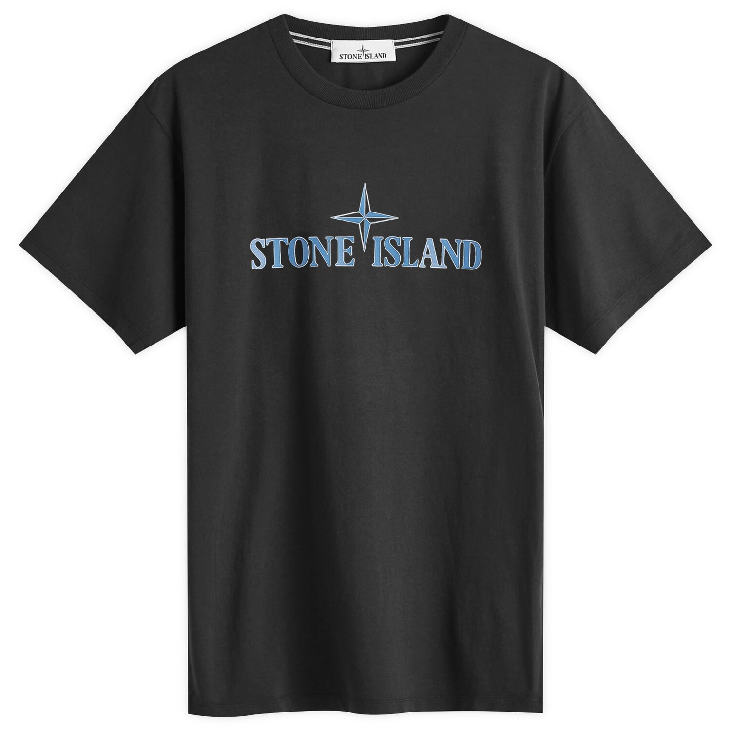 

Футболка Stone Island Logo T-Shirt, черный