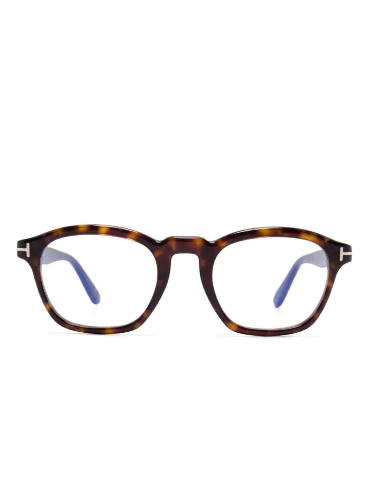 

TOM FORD Eyewear очки в квадратной оправе, коричневый