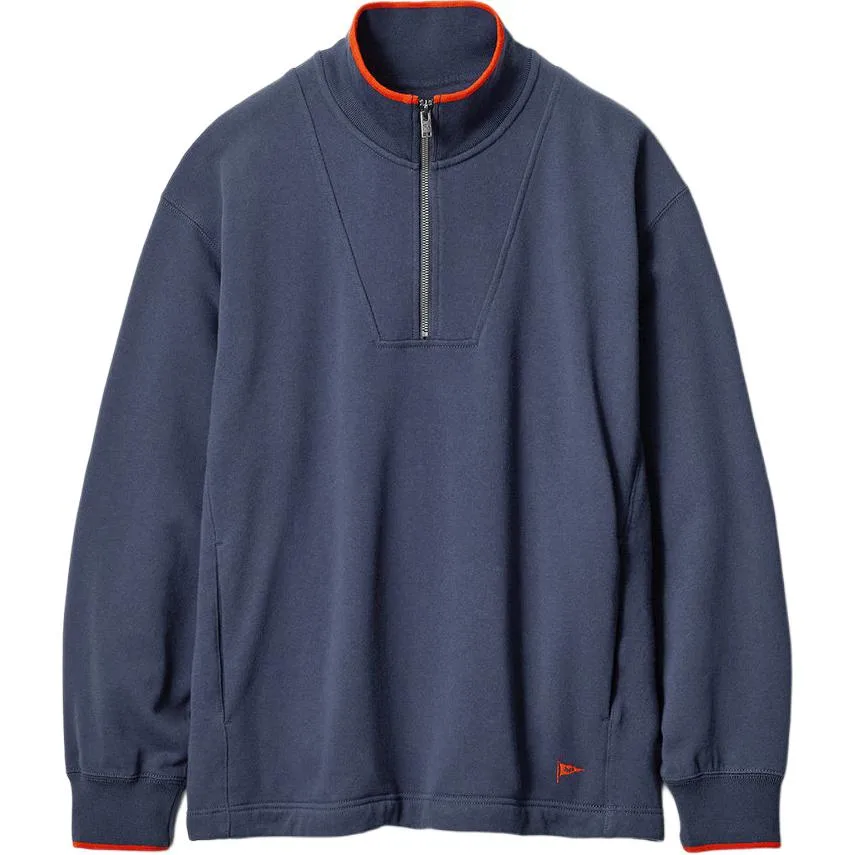 Свитшот JW Anderson SS26 мужской UNIQLO, темно-синий