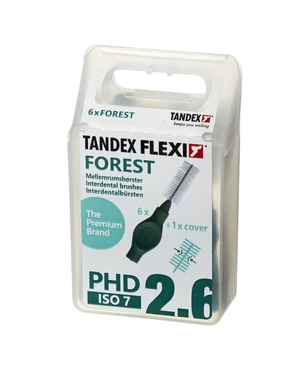

Очистители межзубных промежутков 1,20 х 8,00 мм Forest, 6 шт. Tandex, Flexi