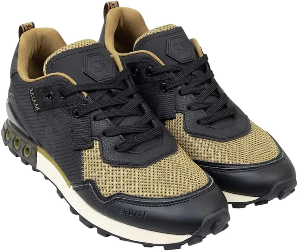 Мужские кроссовки Cruyff Superbia Hex-Tech CC243231-960, черно-золотые — фото 3