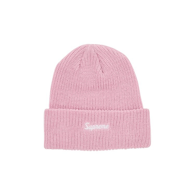 

Шапка Supreme Loose Gauge Beanie, розовый