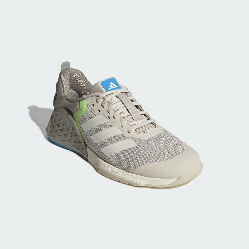 Кроссовки Adidas Unisex-Adult Dropset 3, белый/синий — фото 4