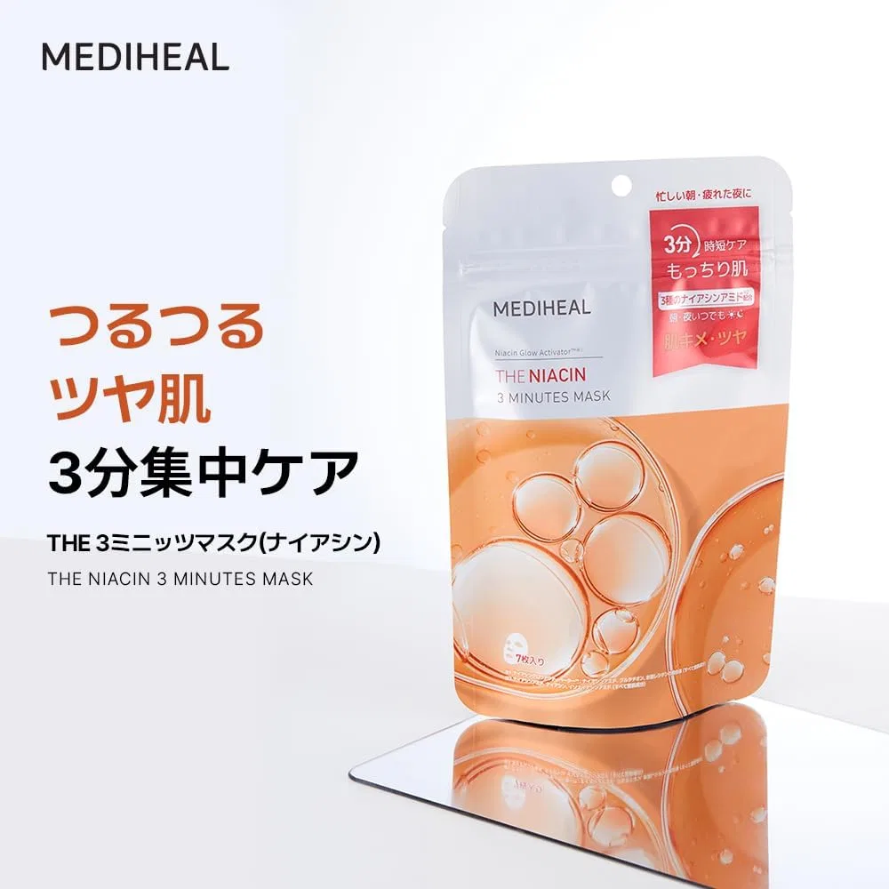 Маска для лица Mediheal — The 3 Minute Mask (Niacin) , увлажняющая, 135 мл — фото 2