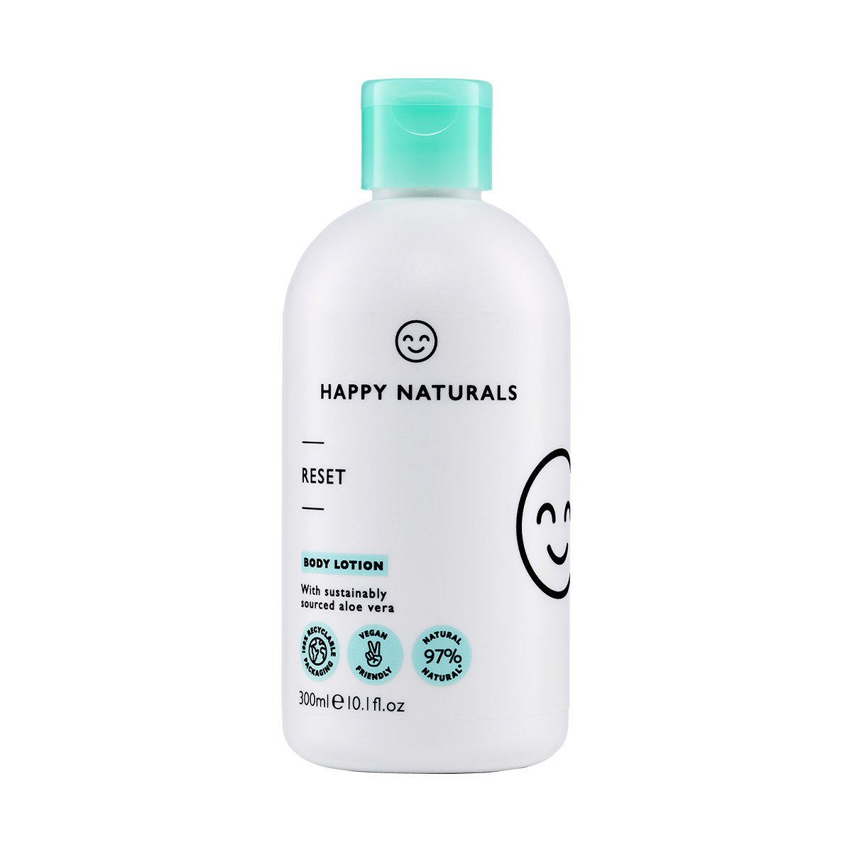 

Happy Naturals, Reset Body Lotion, Восстанавливающий лосьон для тела, 300 мл