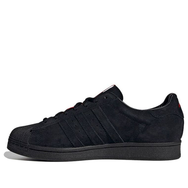 

Кроссовки thrasher x superstar adv Adidas, черный