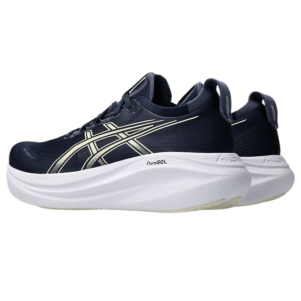 ASICS Мужские кроссовки GEL NIMBUS 27 Low top синие, цвет Blue — фото 4