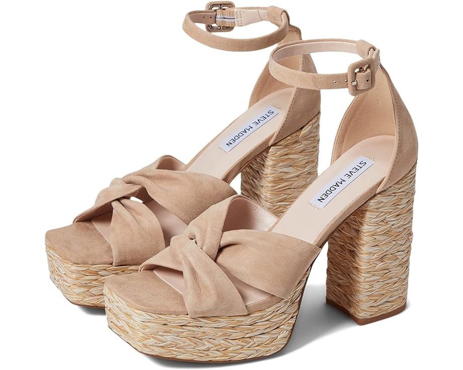 

Туфли Steve Madden Remii Sandal, цвет Tan Suede