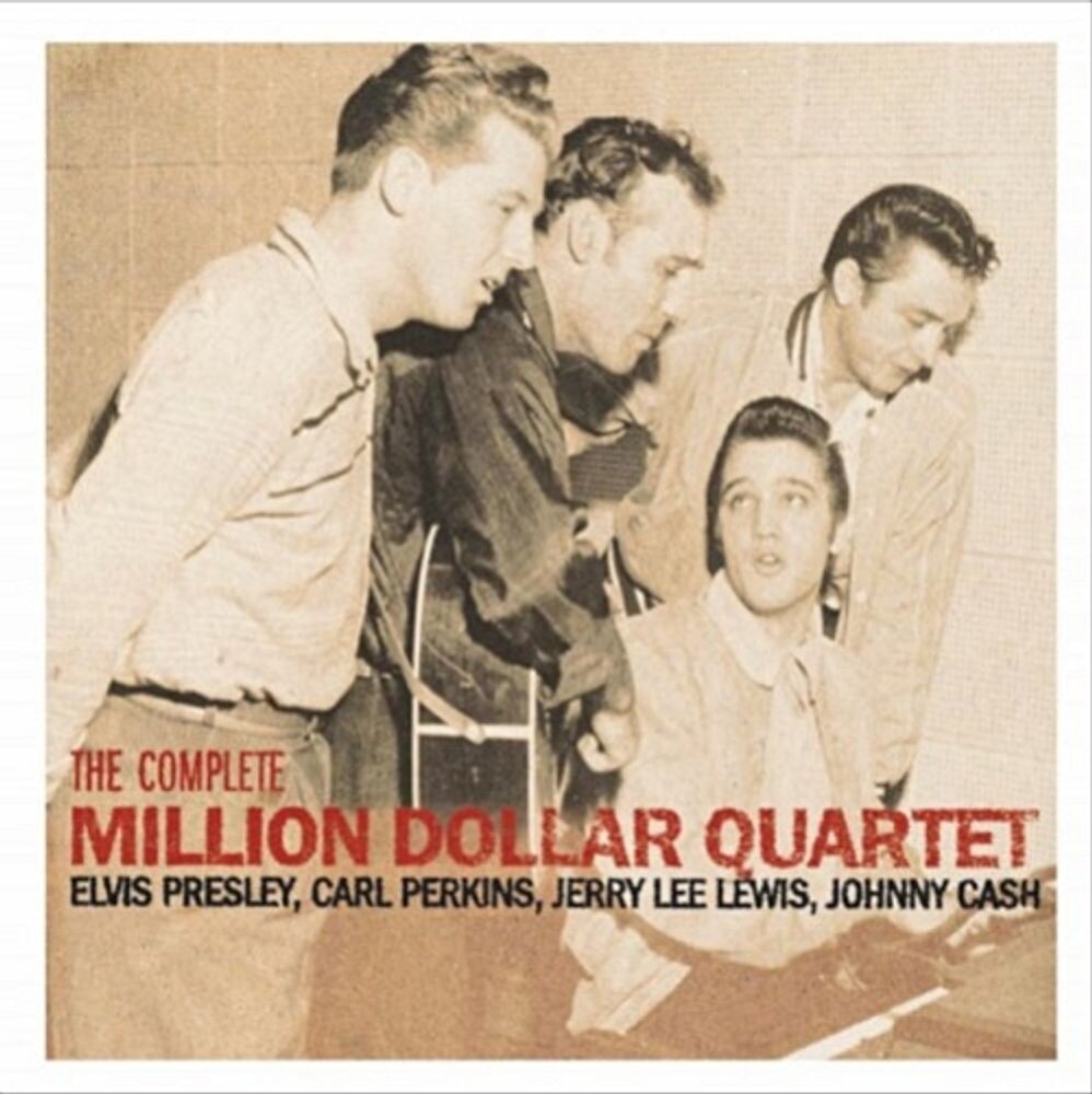 

Диск CD The Complete Million Dollar Quartet - Elvis Presley, Carl Perkins, Jerry Lee Lewis, Johnny Cash