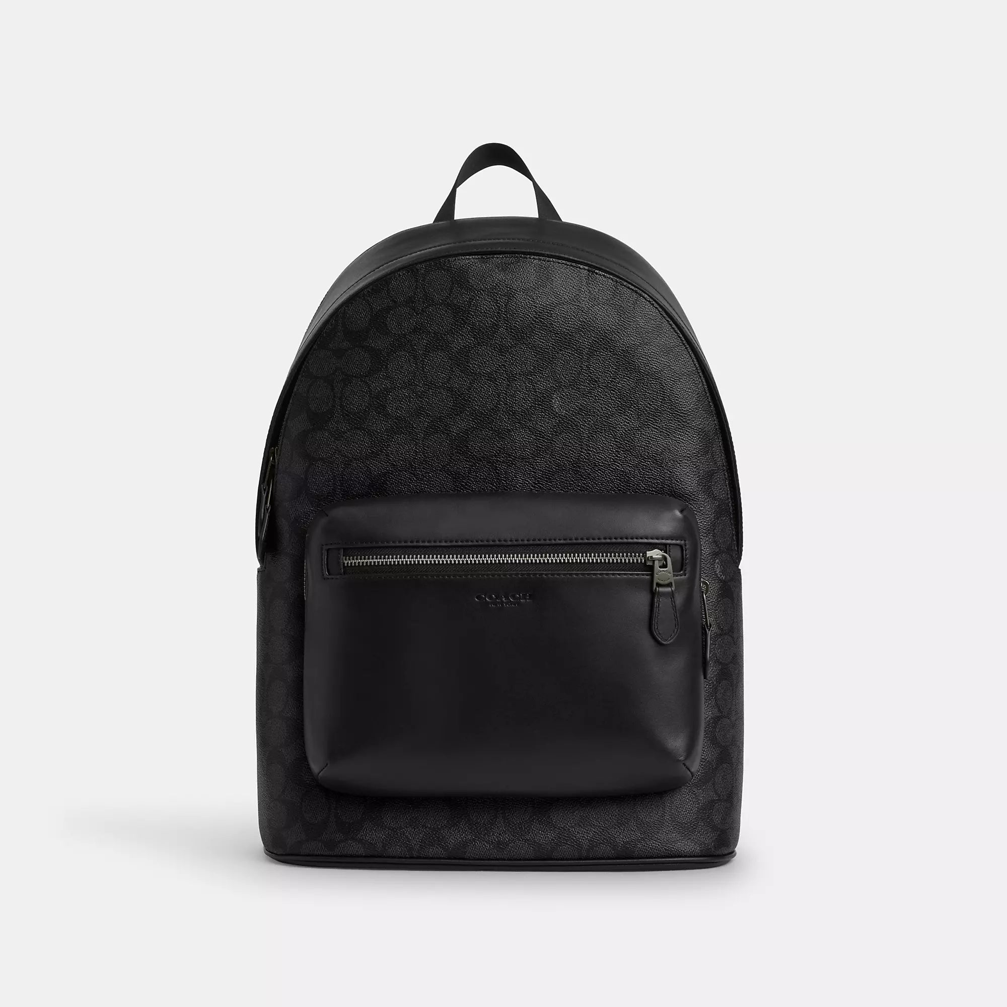 

Рюкзак Coach Outlet West из фирменной ткани, бронзовый/угольный/черный
