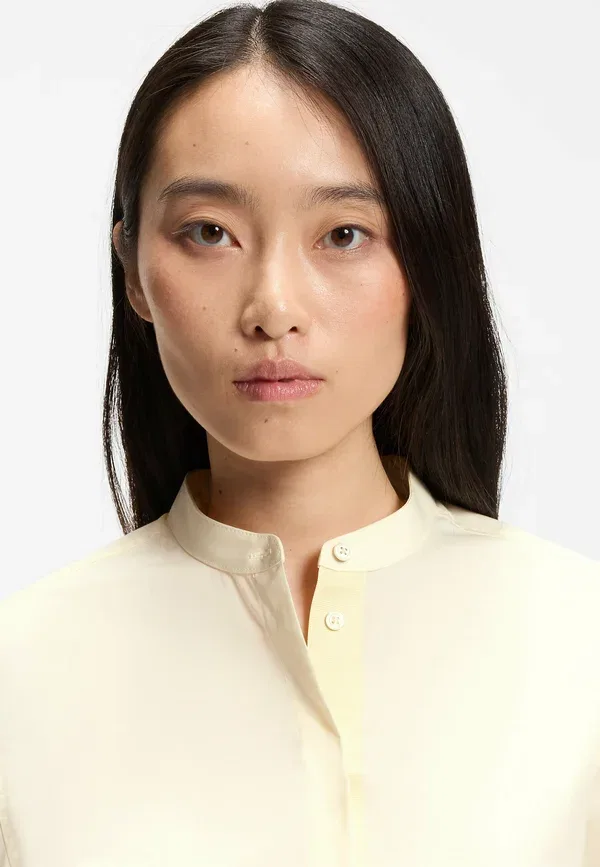 Блуза Bertyna_Monday button down blouse Boss, светло-бежевый — фото 4