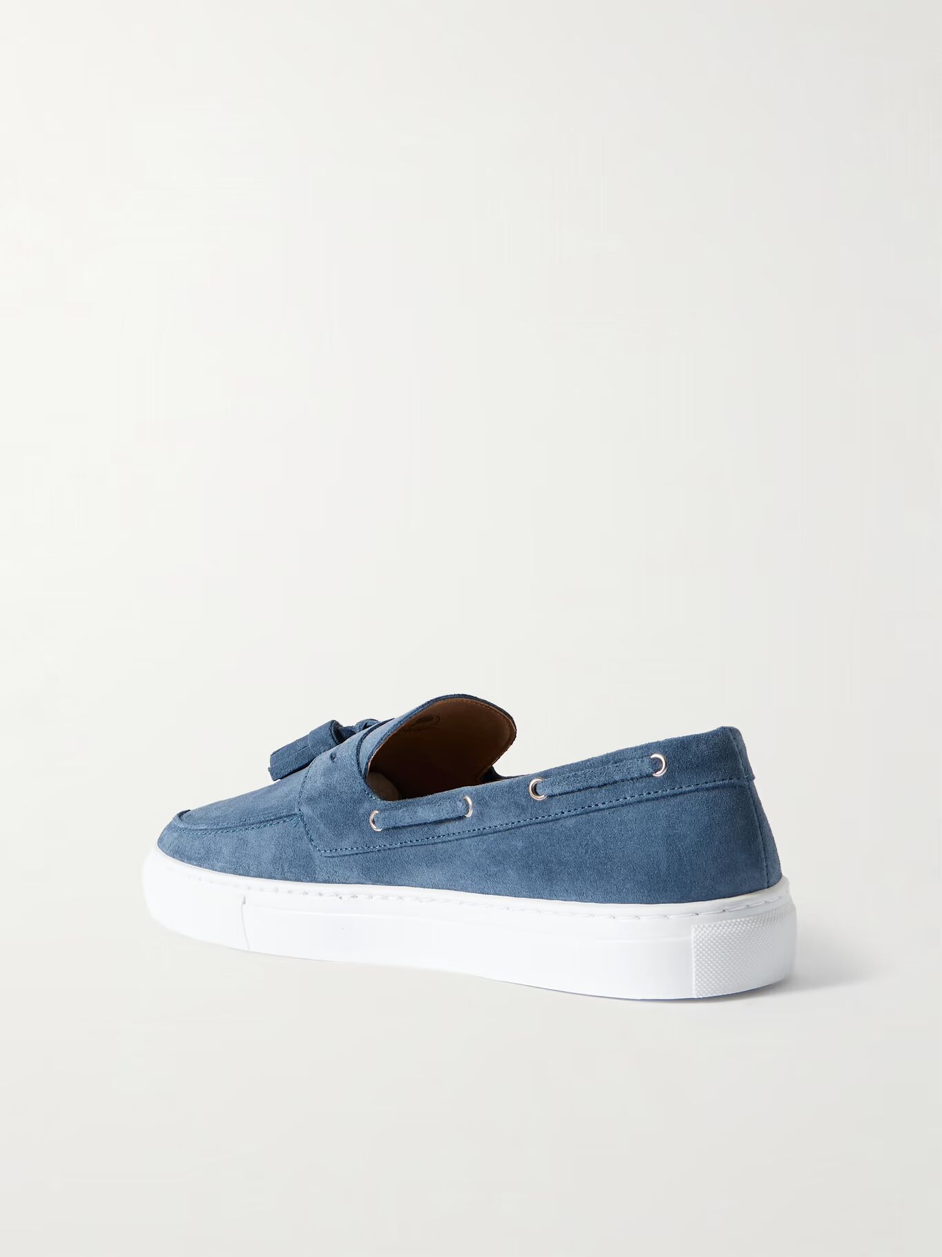 Туфли-лодочки Monta Tasselled Suede FRESCOBOL CARIOCA, синий — фото 2