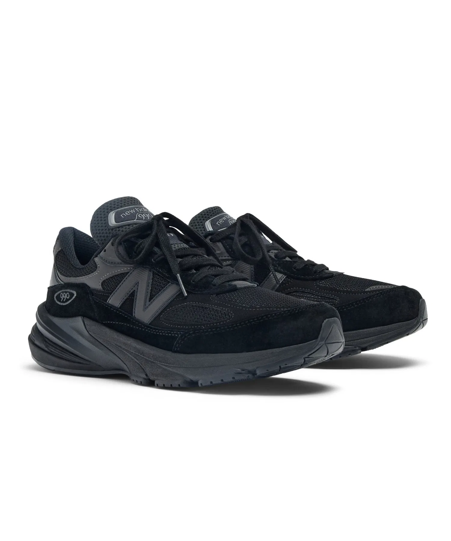 Унисекс кроссовки New Balance Made in USA 990 v6 чёрные — фото 2