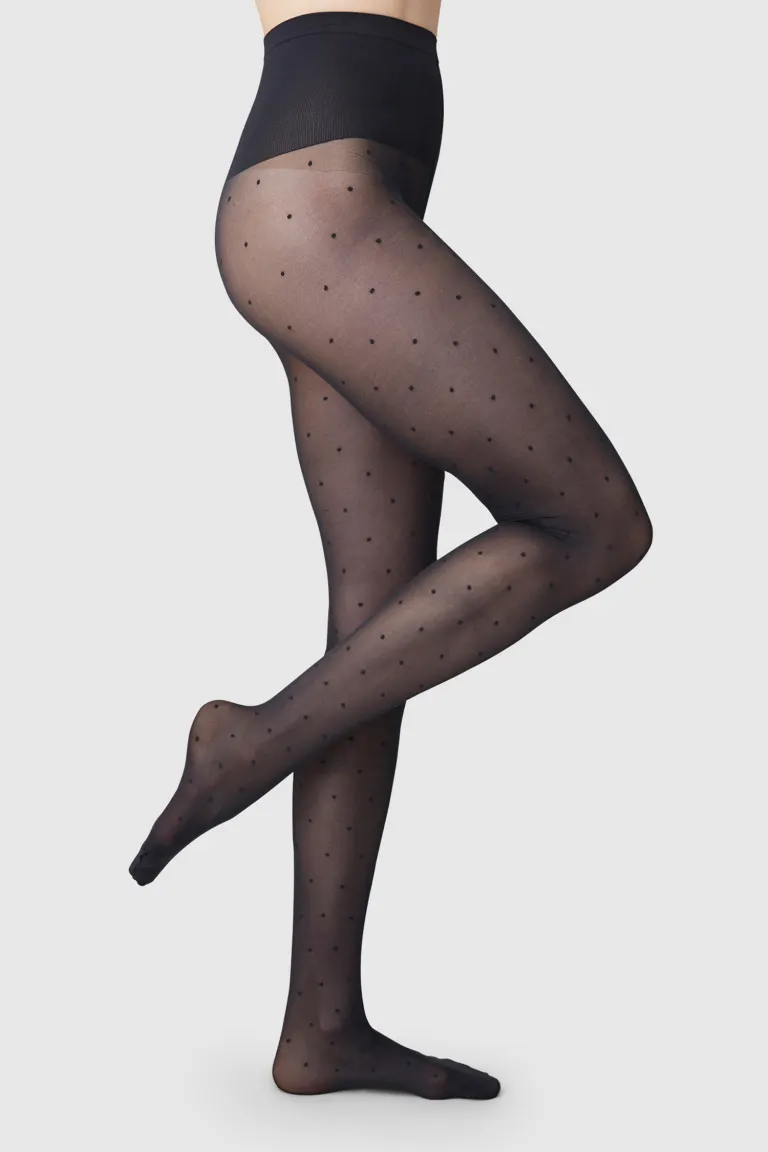 

Колготки doris dots плотностью 40 ден H&M, черный