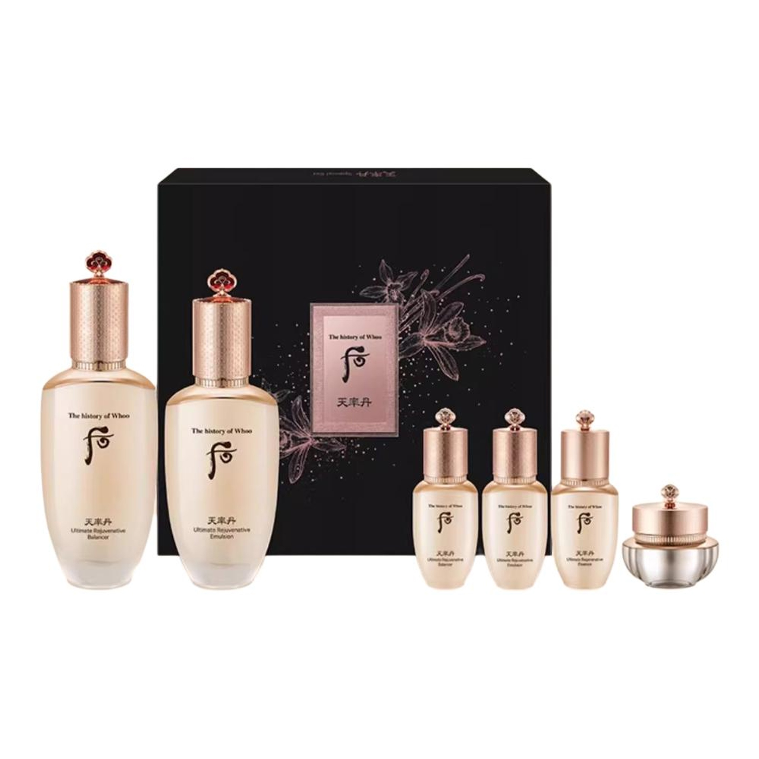 

Sky Rate Dan and Rate лифтинг-набор для ухода за кожей подтягивающий комплект из шести предметов The History Of Whoo