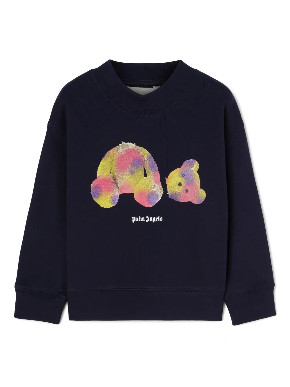 

Джемпер с логотипом Palm Angels Kids, синий