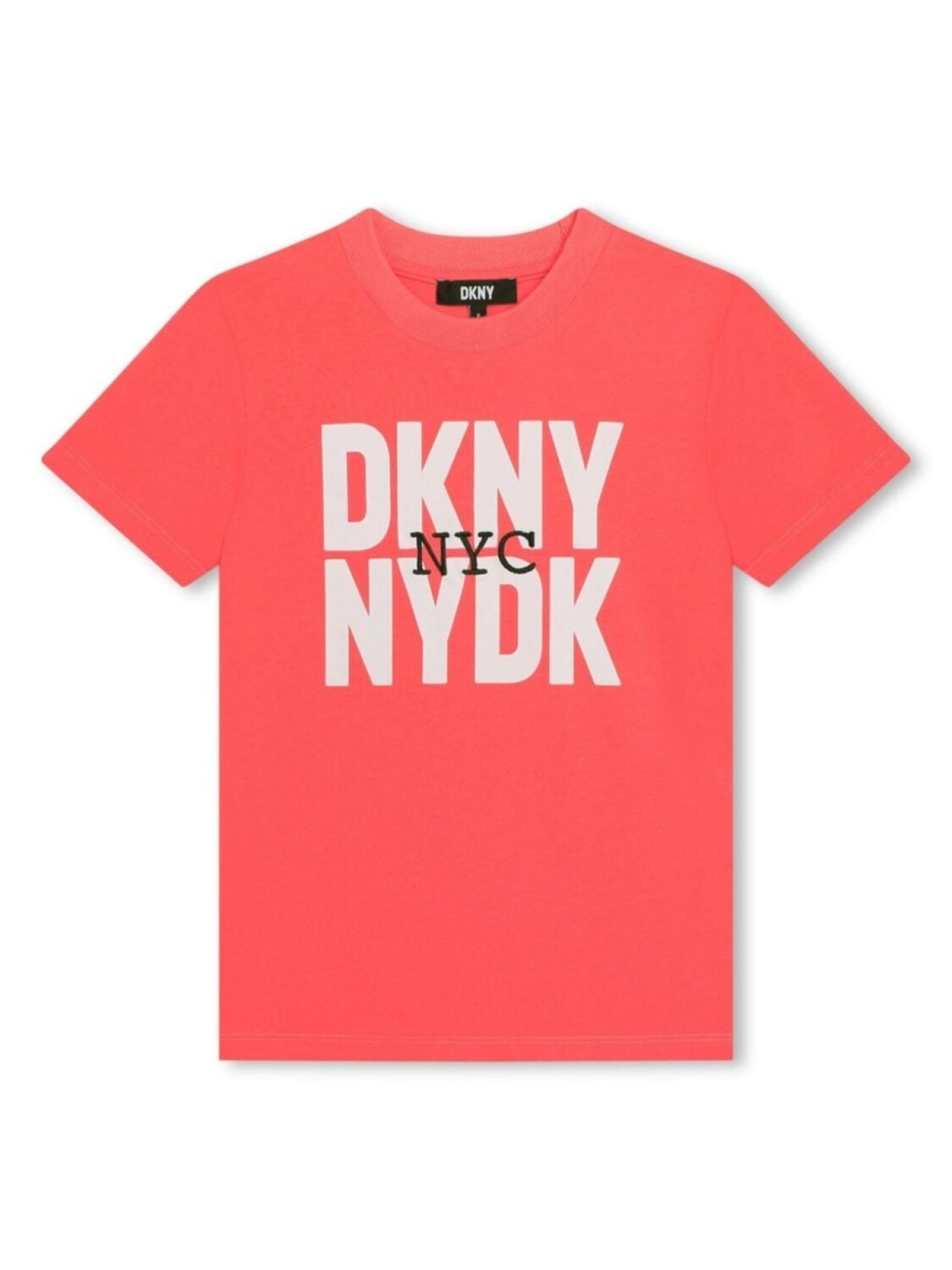 

DKNY футболка с логотипом, розовый