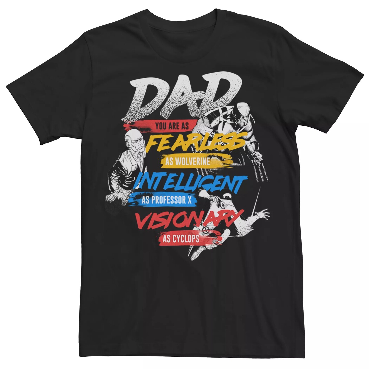 

Мужская футболка с рисунком Marvel "Dad" Licensed Character