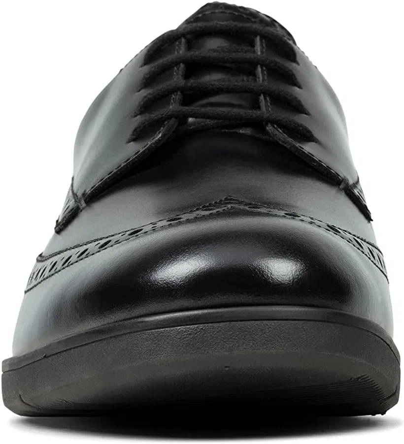 Мужские дерби Clarks Helston Limit, Black Leather — фото 3