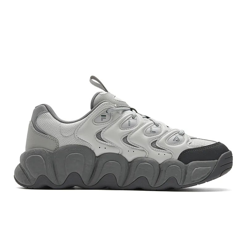 FILA Кроссовки Chunky CROISSANT 1S мужские низкие, амортизирующие, износостойкие, легкие, цвет antarctic gray — фото 3