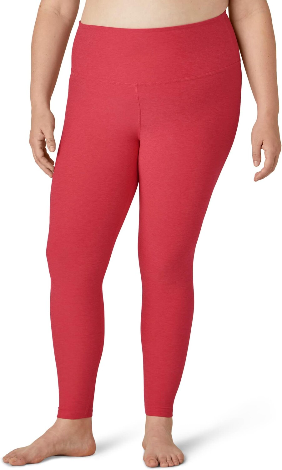 

Леггинсы Beyond Yoga Plus Size High Waisted Midi Leggings, цвет Paradise Coral Heather
