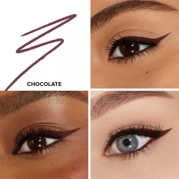 Водостойкая гелевая подводка для глаз Killer Liner 36 часов Too Faced, цвет chocolate — фото 3